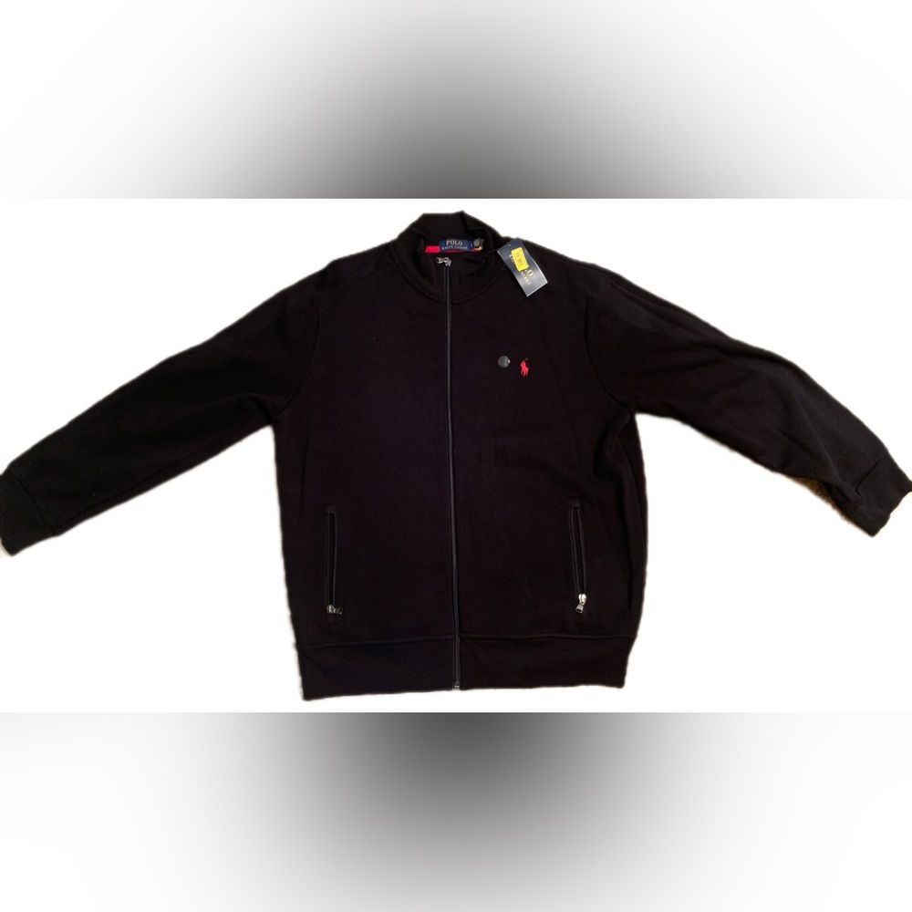 POLO RALPH LAUREN Men's Soft Cotton Track Jacket Sz: Large